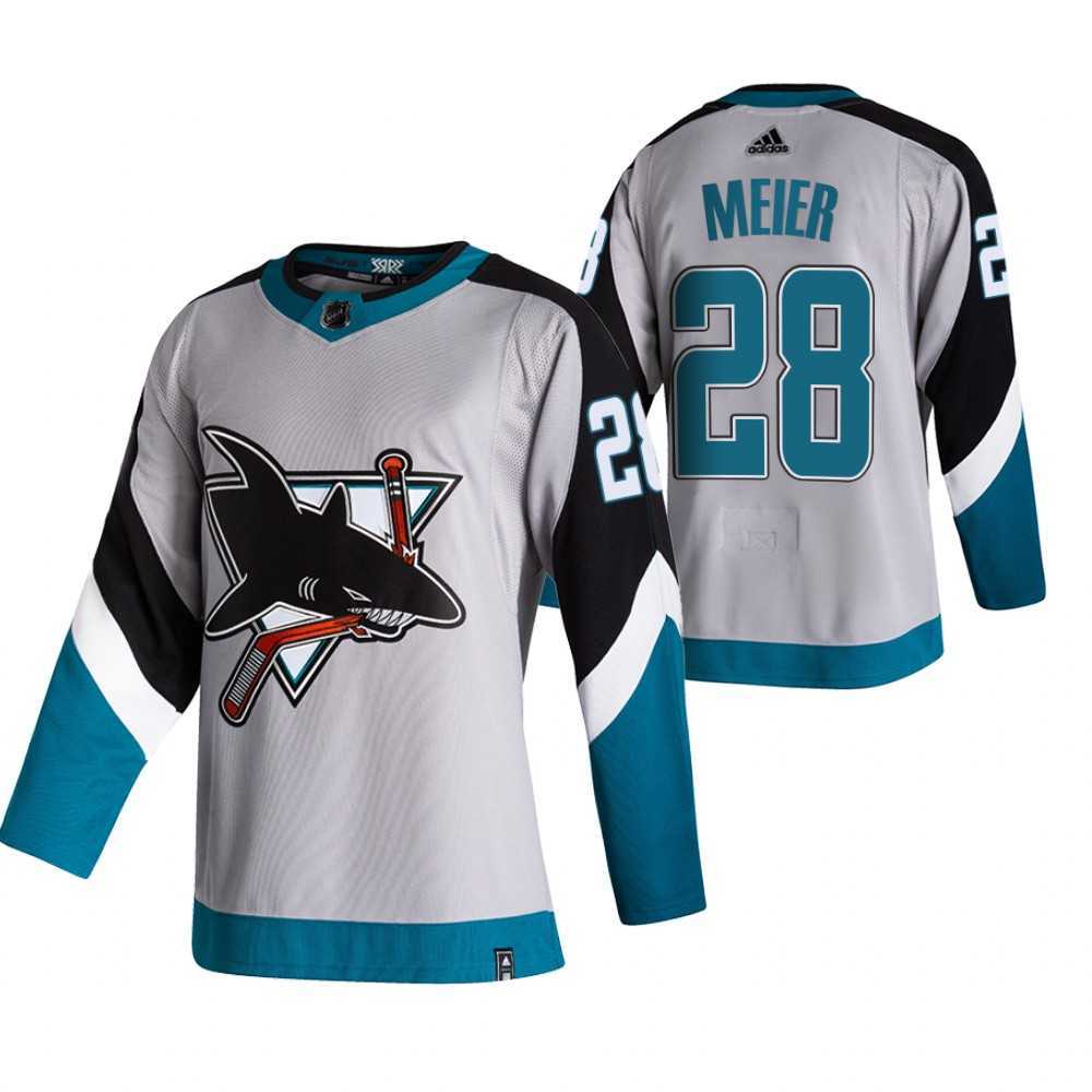 San Jose Sharks 28 Timo Meier Grey Adidas 2020-21 Reverse Retro Alternate Jersey Dzhi,We sell and wholesale San Jose Sharks 28 Timo Meier Grey Adidas 2020-21 Reverse Retro Alternate Jersey Dzhi on line form chian!